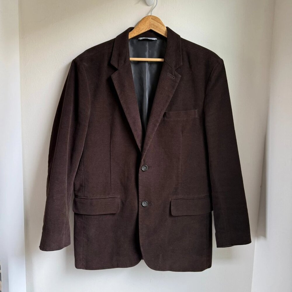 GAP Men’s Brown Velvet Blazer